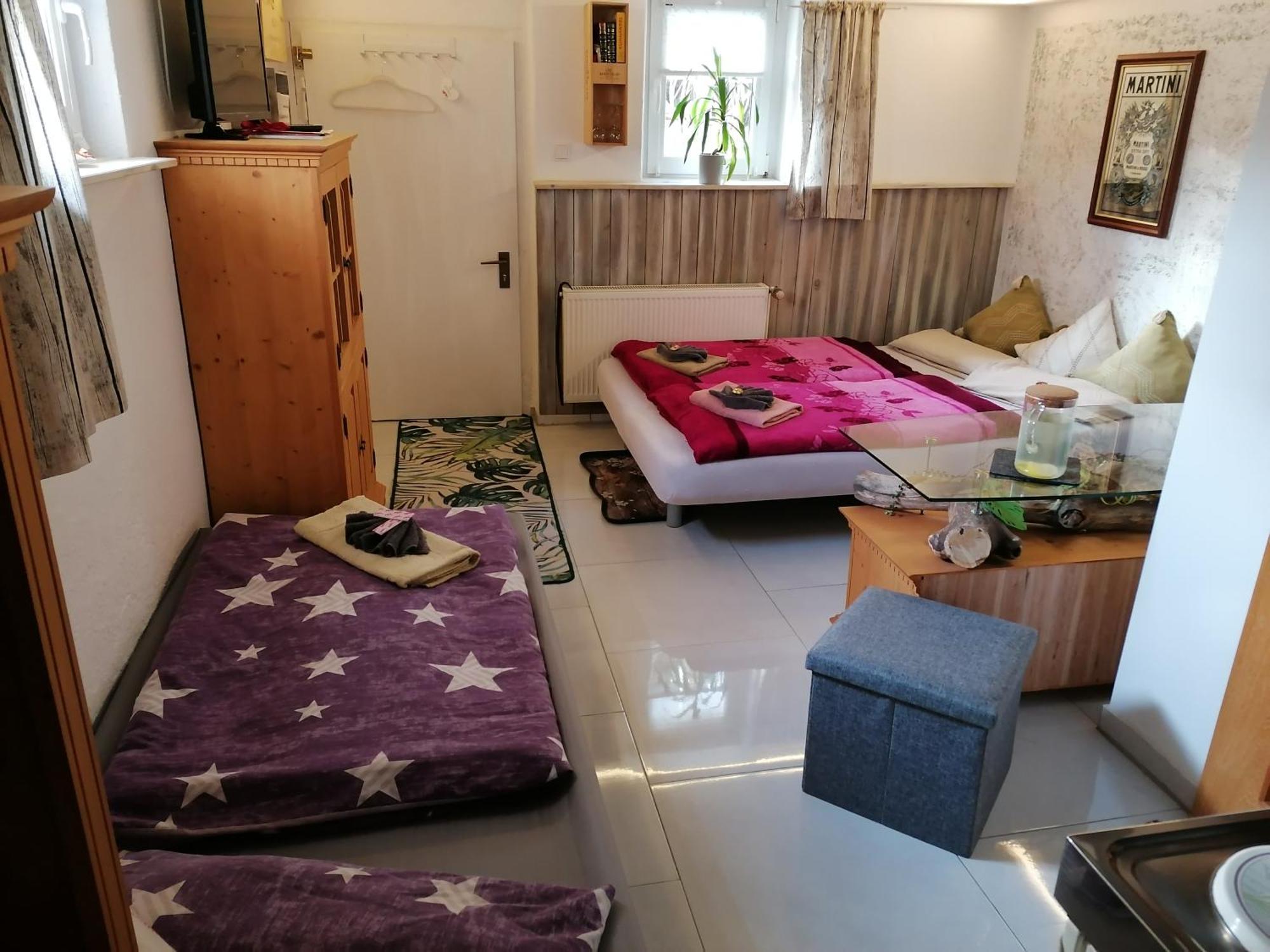 Kleines Studio Im Eichenwaeldchen, 1 Zimmer Kueche Bad Friedrichsgrun Eksteriør bilde